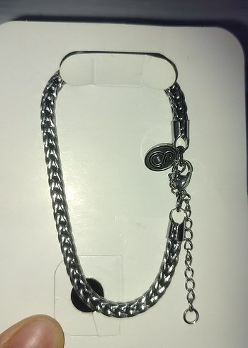 Gri Zincir Detaylı Kadın El Zinciri - Görsel 2