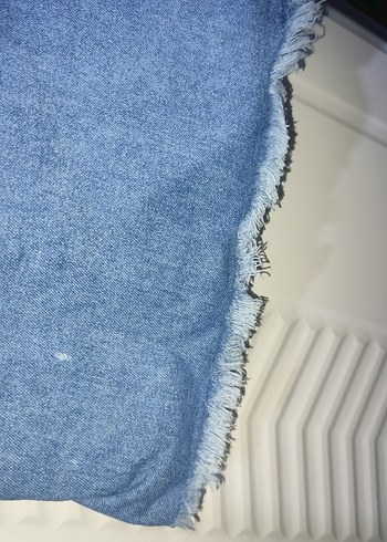 Nakışlı Mavi Rahat Kesim çocuk Kot Pantolon - Görsel 6