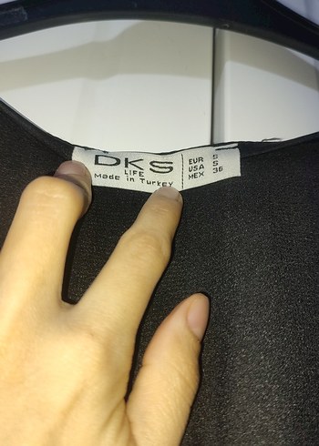 Siyah Uzun Kollu V Yakalı Uzun Elbise - Görsel 5