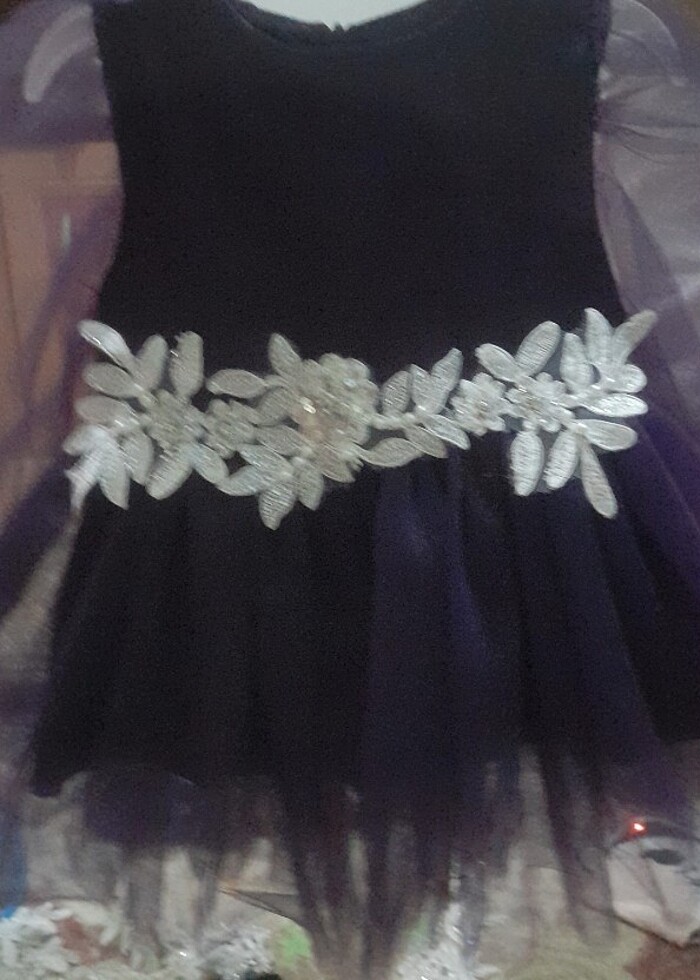 Tul kollu tutu elbise Asıl rengi son görselde net - Görsel 2