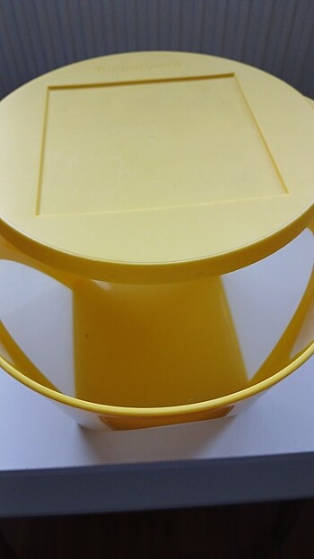  Beden sarı Renk Tupperware saklama kabı