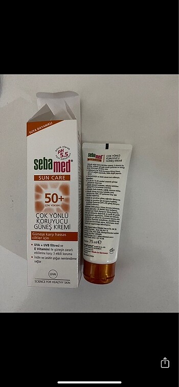 Sebamed Sebamed Yüz Güneş Kremi 50SPF