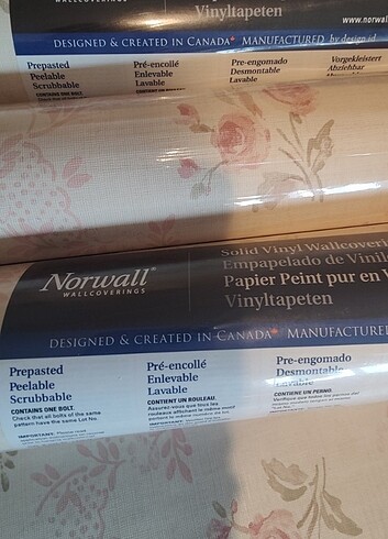 İthal Canada mali vinly duvar kagidi