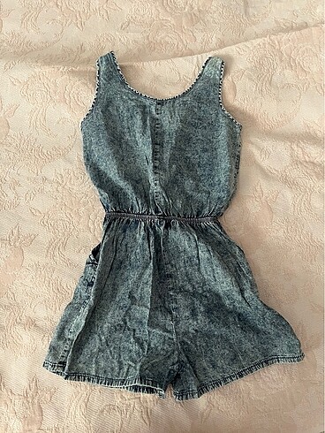 Kadın kot tulum - Görsel 2