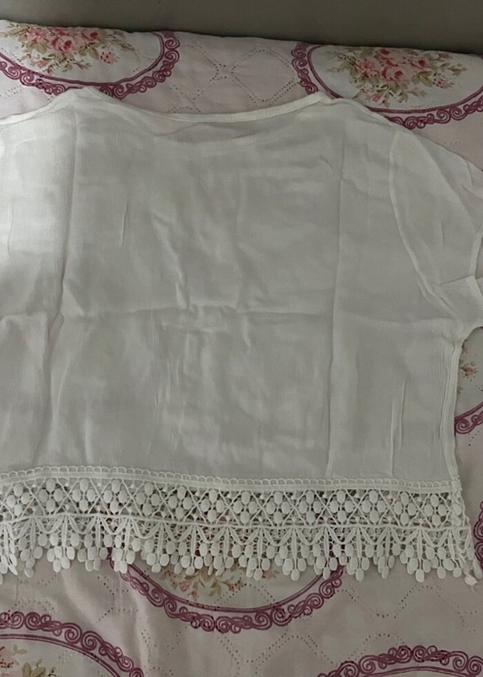 Kadın Beyaz Bluz - Görsel 2