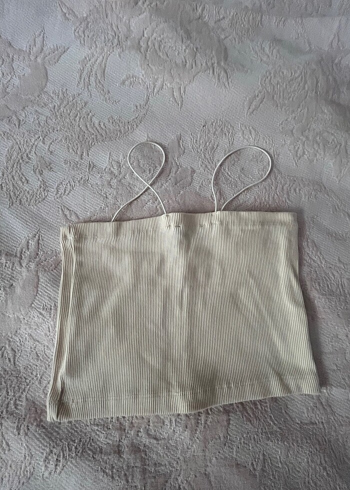 Kadın Crop Bluz - Görsel 2