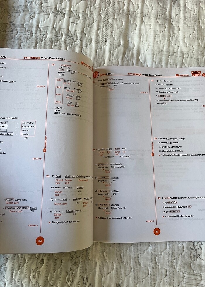 Benim Hocam Türkçe video ders defteri - Görsel 2
