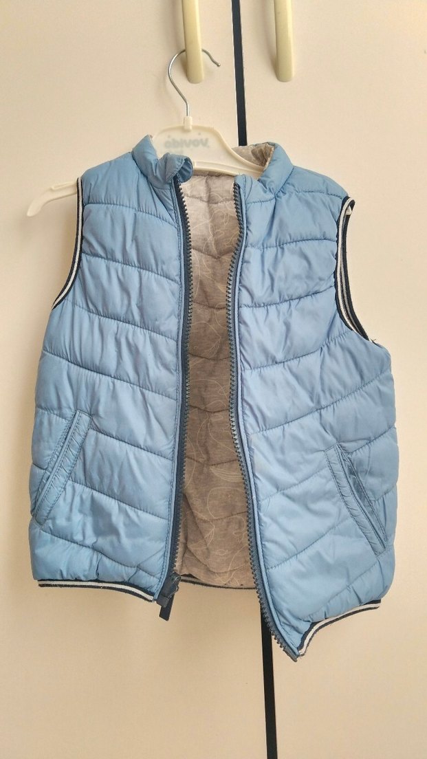 Çift taraflı mont yelek - Görsel 2