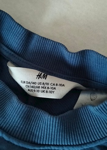 kız çocukMavi Mini Baskılı Sweatshirt - Görsel 2