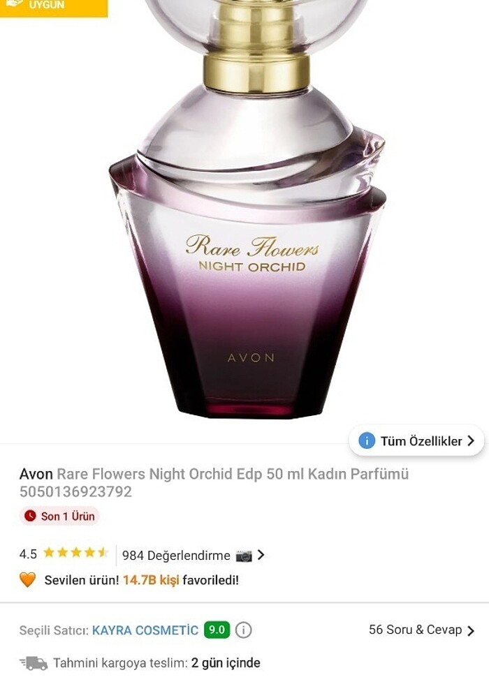 Avon Kadın Parfüm  - Görsel 2