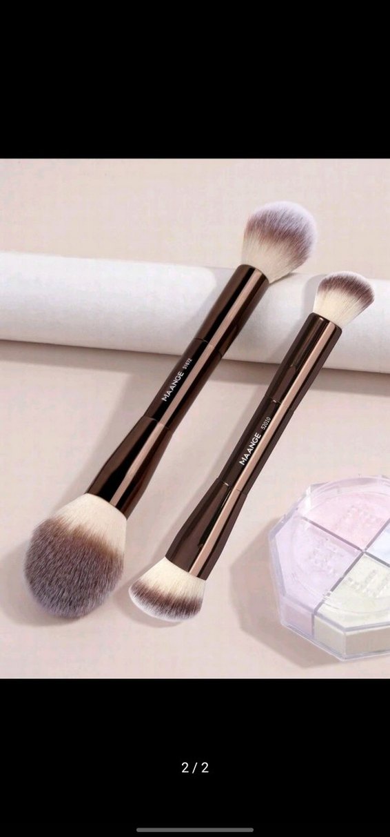 2'li maange Makyaj Fırçası Seti - Görsel 2