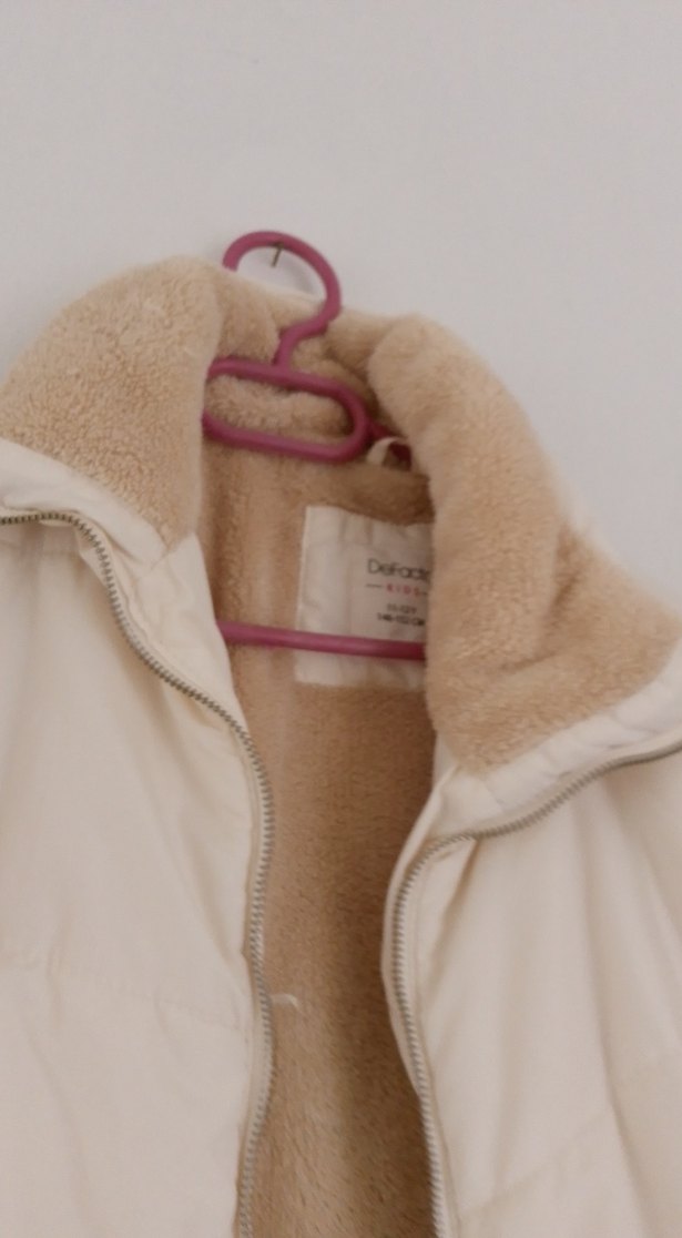 Kadın Bej Kürklü Sıcak Kış Ceketi - Görsel 3