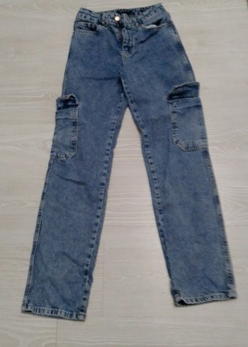 Bol Kesim Midi Kot Pantolon