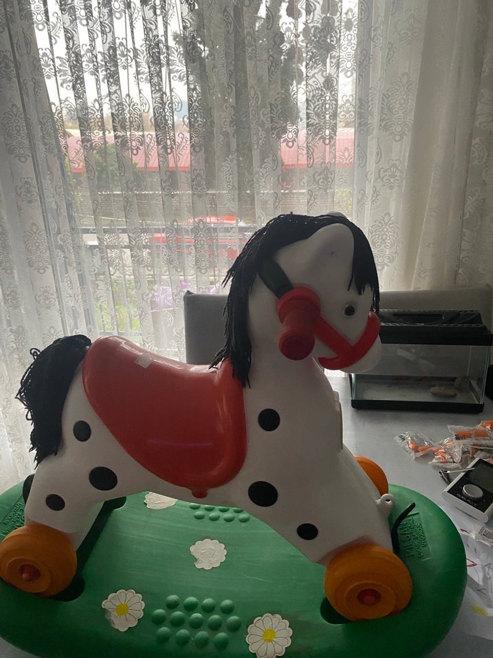 Çocuklar için sallanabilir at - Görsel 2