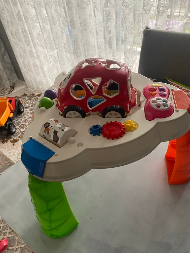 Renkli Eğitici Oyuncak Aktivite Masası - Görsel 2