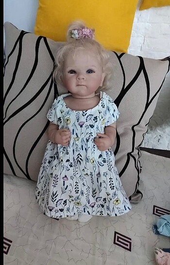  Beden Reborn gerçekçi silikon bebek