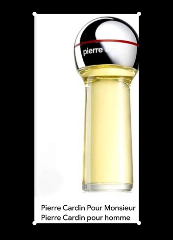 Pierra Cardin pour monseur for men parfüm 