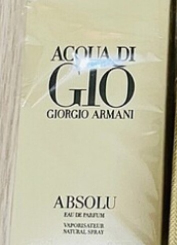 Armani parfüm 