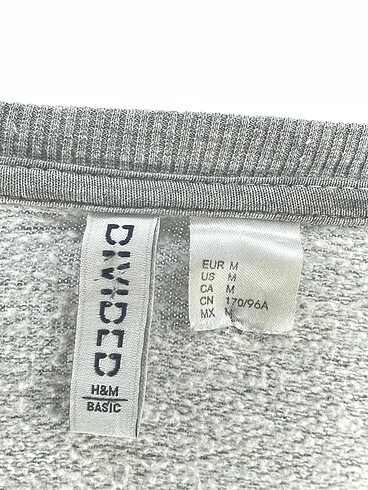 m Beden gri Renk H&M Sweatshirt %70 İndirimli.