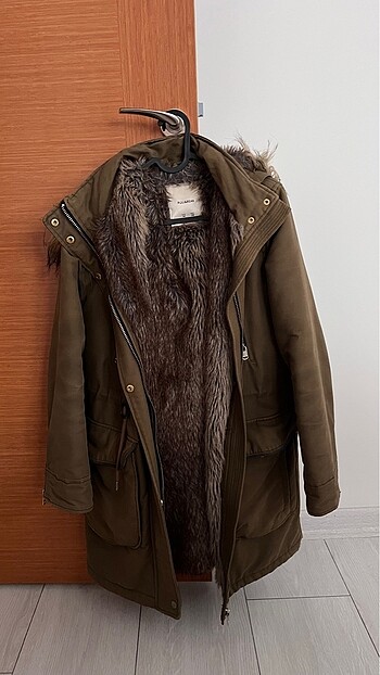 Pull and bear içi kürklü çok sıcak tutuyor
