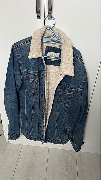 Pull and bear içi kürklü ceket