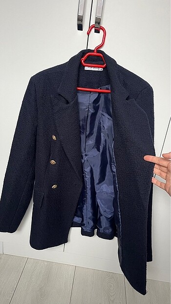 Diğer Blazer kalın kumaş lacivert M/38