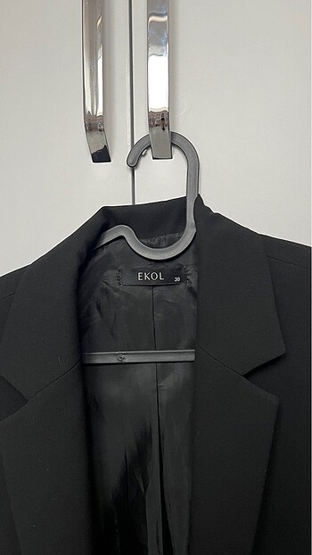 m Beden Ekol siyah blazer M/38
