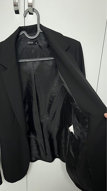 m Beden siyah Renk Ekol siyah blazer M/38