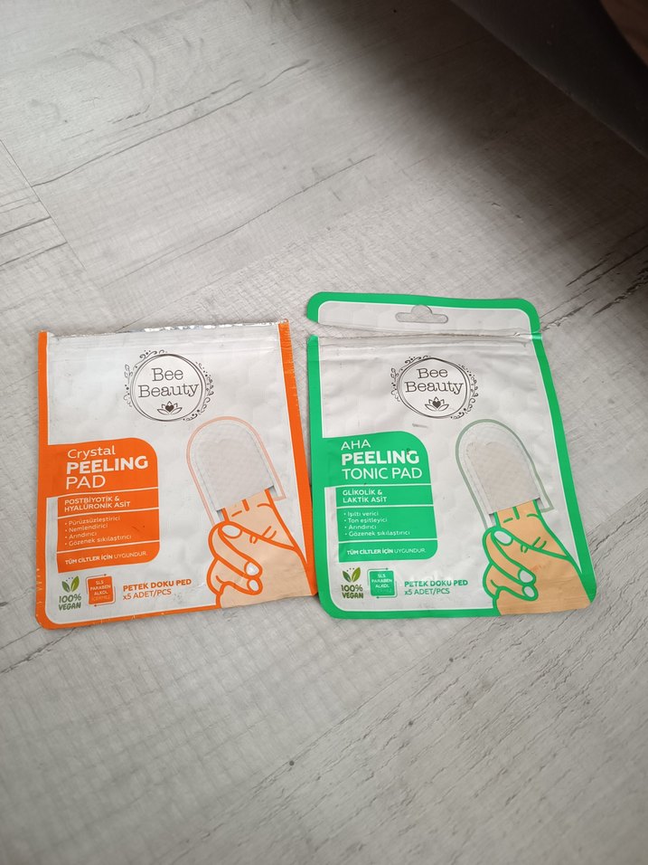 Bee Beauty Peeling Pedleri - Kristal ve AHA - Görsel 2