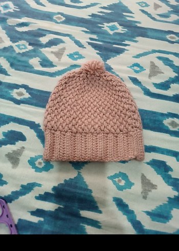 Accessorize Kadın Pudra Rengi Örgü Bere
