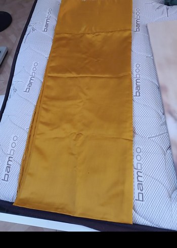 Parlak Sarı Düz Yatak Örtüsü - Görsel 3