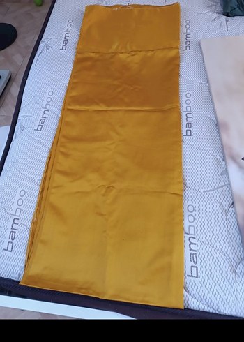 Parlak Sarı Düz Yatak Örtüsü - Görsel 2