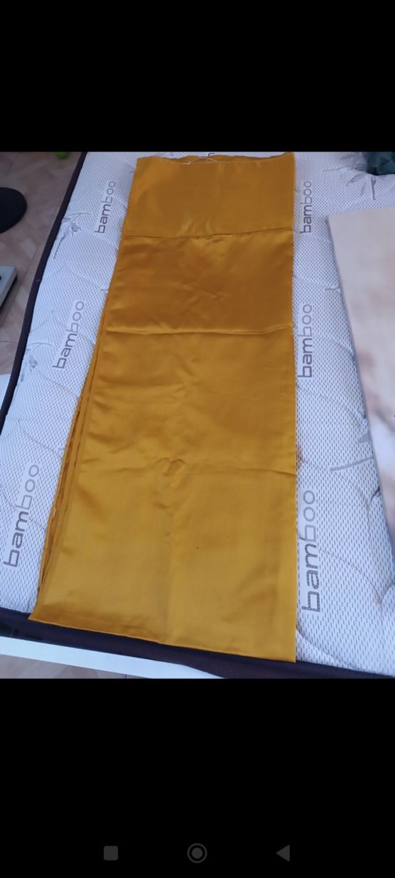 Parlak Sarı Düz Yatak Örtüsü - Görsel 3