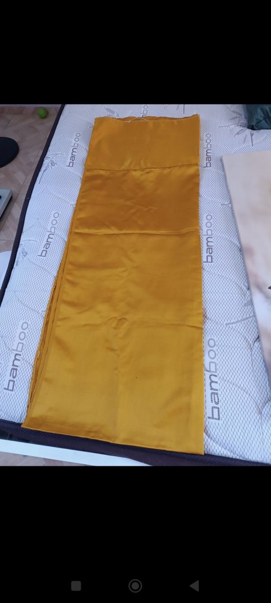 Parlak Sarı Düz Yatak Örtüsü - Görsel 2