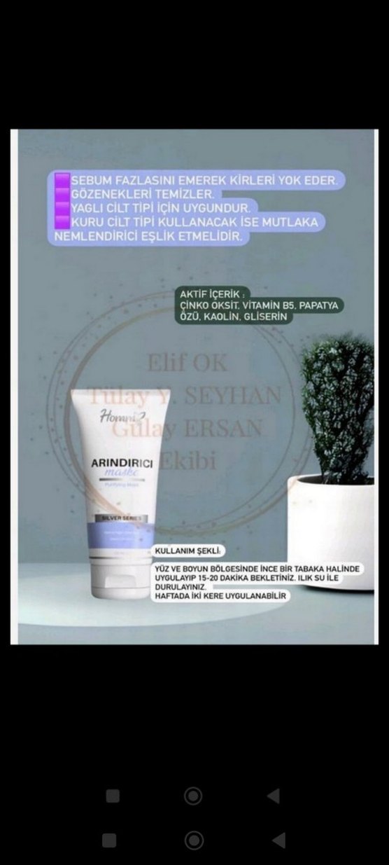 Arındırıcı Maske 100 ml Yağlı Ciltler İçin - Görsel 2