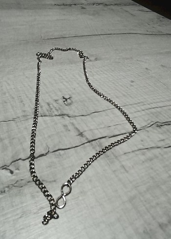 Gri Zincir Detaylı Kadın Vücut Zinciri - Görsel 3