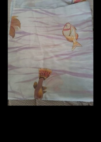 Baskılı banyo perdesi iki adet - Görsel 3