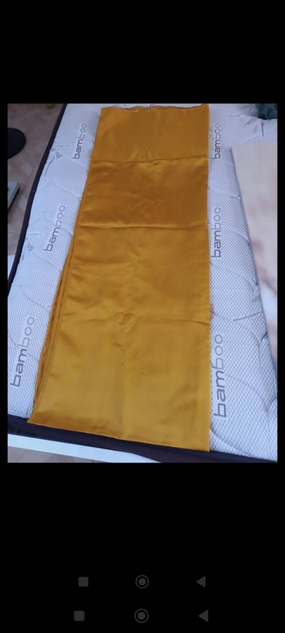 Parlak Sarı Düz Yatak Örtüsü çarşaf - Görsel 3