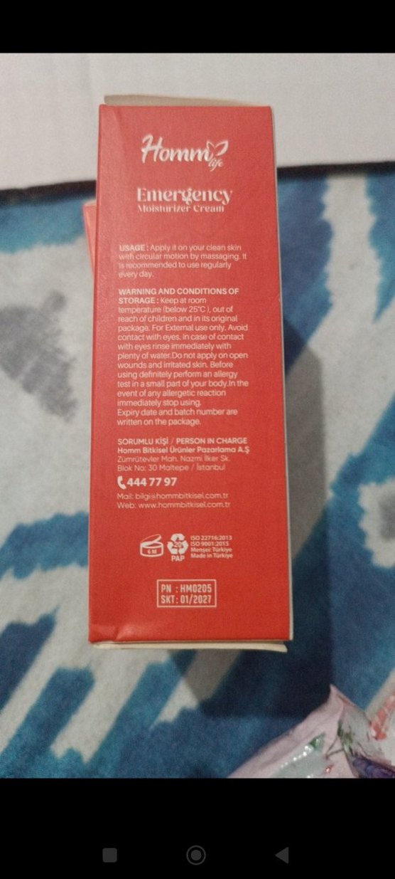 homm bitkisel Acil Durum Kremi - Görsel 5