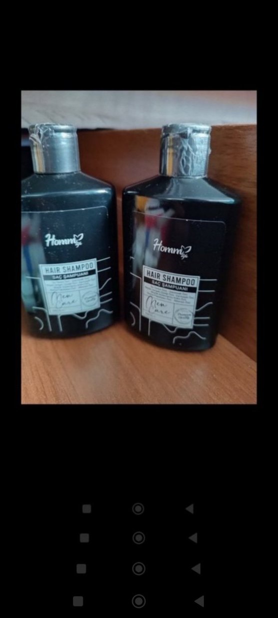 Homm bitkisel Erkek Saç Şampuanı ikili paket - Görsel 5