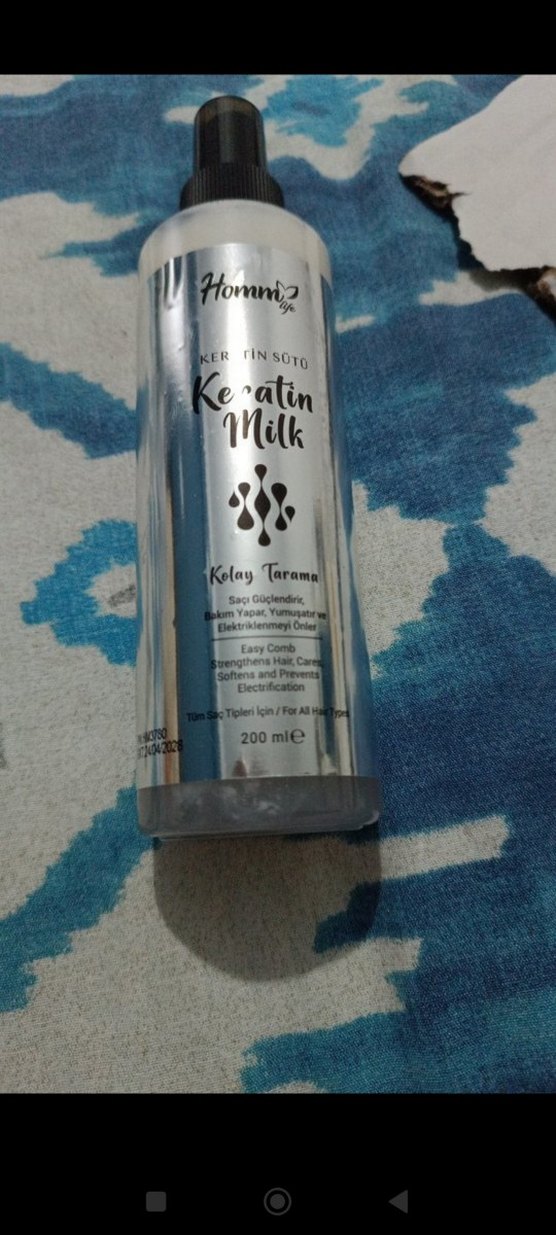 Homm bitkisel Keratin sütü Saç spreyi 200 ml - Görsel 3