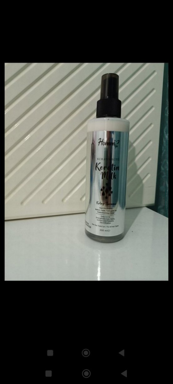 Homm bitkisel Keratin sütü Saç spreyi 200 ml - Görsel 5