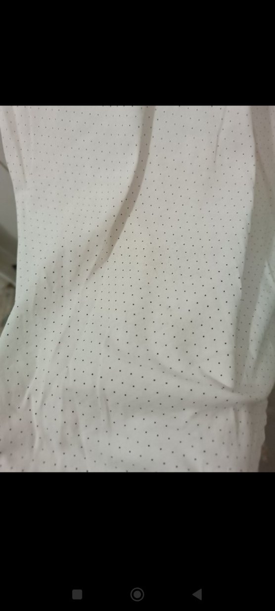 Erkek Beyaz Keten Polo Tişört - Görsel 5