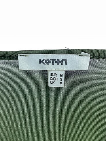 m Beden haki Renk Koton Bluz %70 İndirimli.