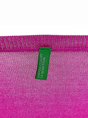universal Beden pembe Renk Benetton Kazak / Triko %70 İndirimli.
