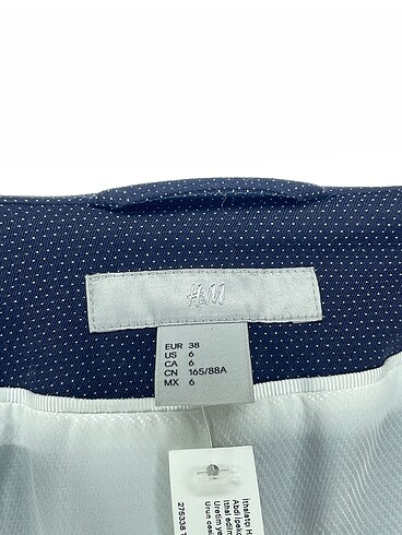 38 Beden lacivert Renk H&M Blazer %70 İndirimli.