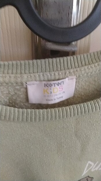 11-12 Yaş Beden Sweatshirt