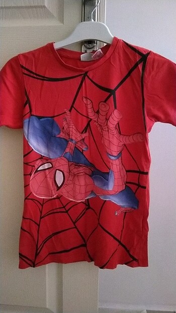 Erkek çocuk spider-Men li t-shirt 