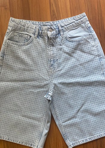 38 Beden Kadın Rahat Kesim Denim Şort
