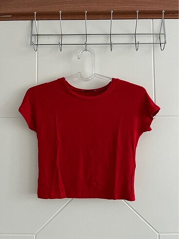 Kırmızı Zara Crop